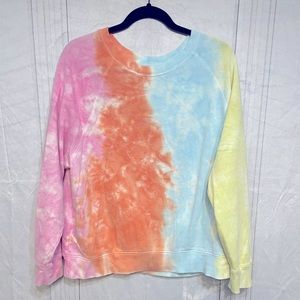 Old Navy tie dye sweatshirt size L